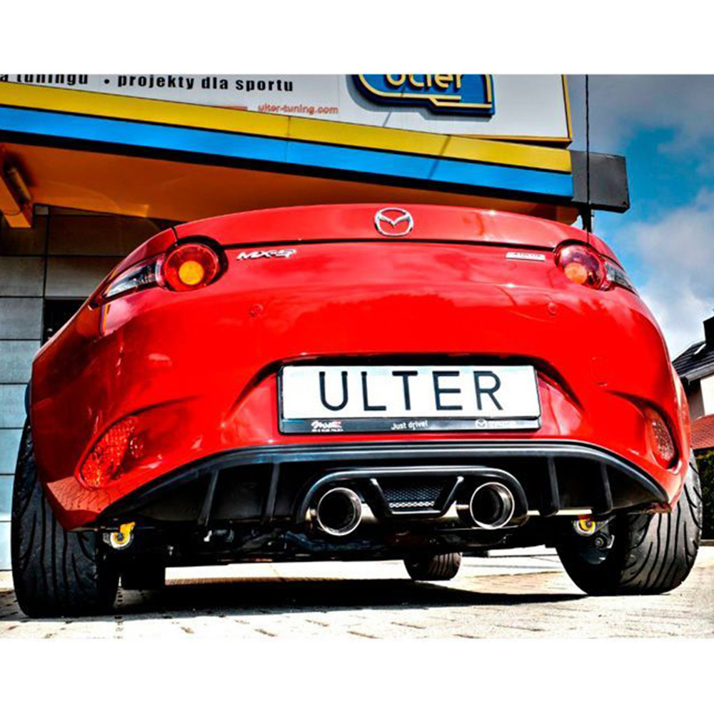 Image of Ulter Sport Achter Diffuser Glanzend Zwart ABS Plastic Mazda MX-5