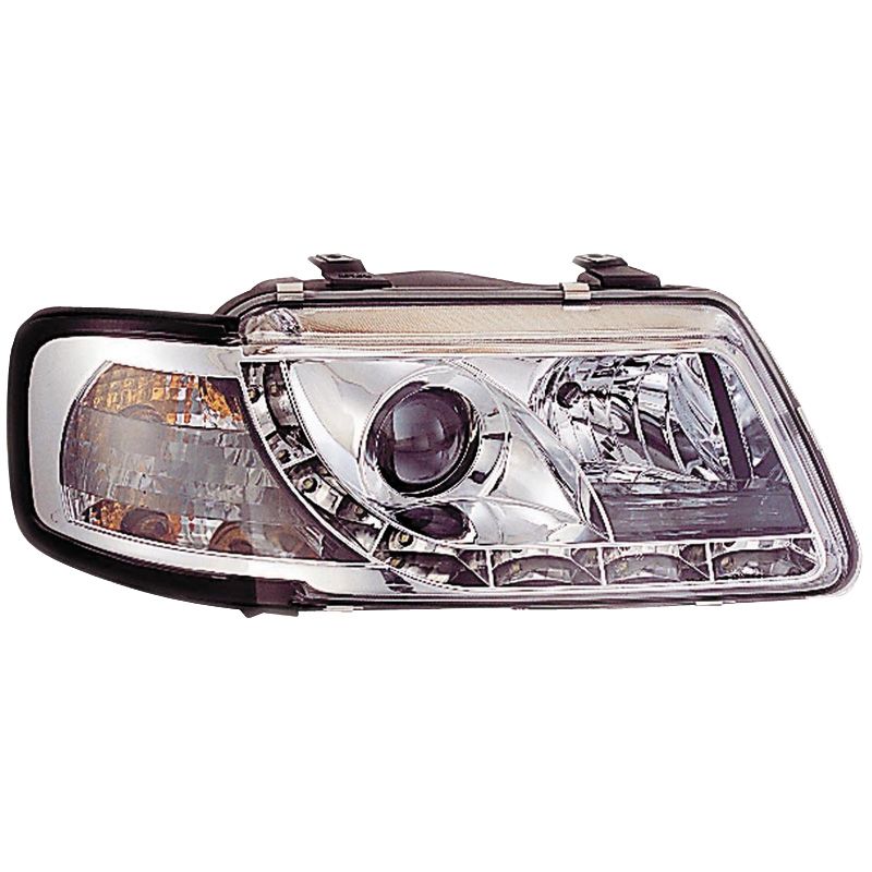 Image of SK-Import Koplampen DRL Chrome Housing Audi A3 Pre Facelift