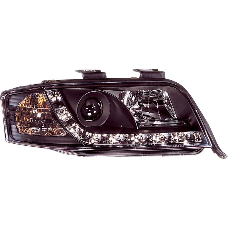 Image of SK-Import Koplampen DRL Black Housing Audi A6 Facelift