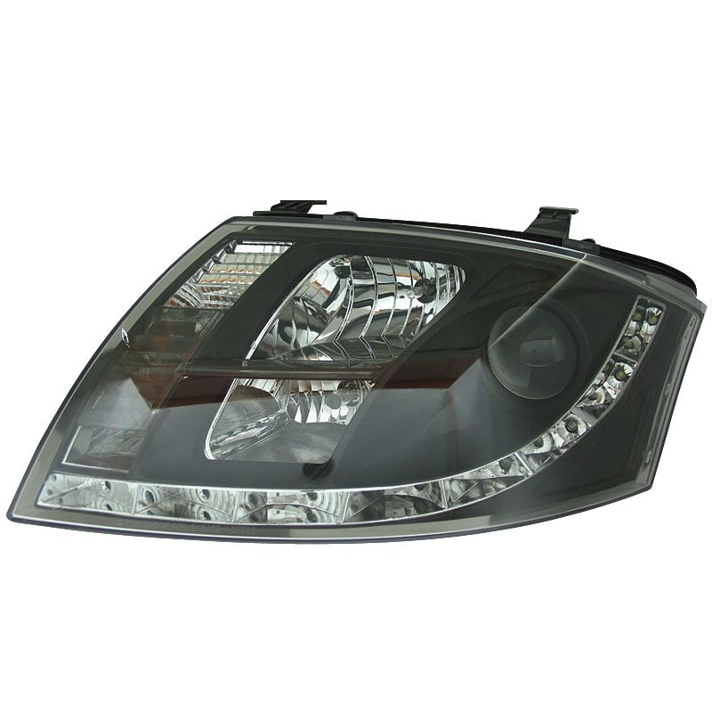 Image of SK-Import Koplampen DRL Black Housing Audi TT