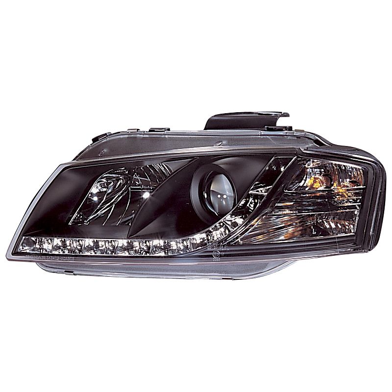 Image of SK-Import Koplampen DRL Black Housing Audi A3 Pre Facelift