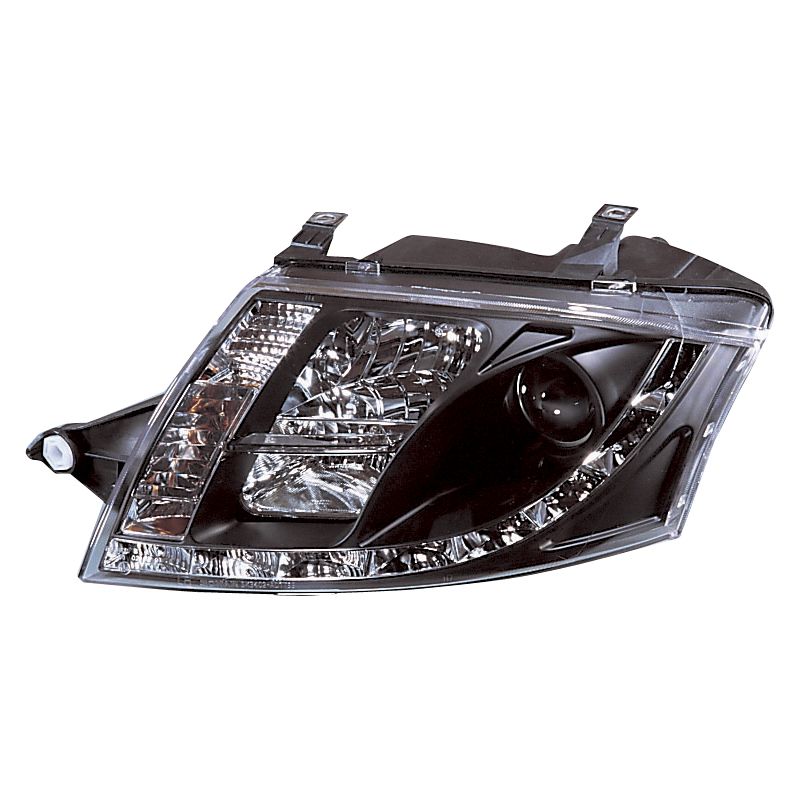 Image of SK-Import Koplampen DRL Black Housing Audi TT