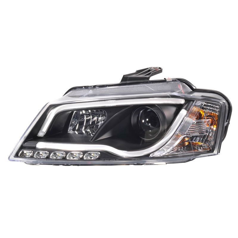 Image of SK-Import Koplampen DRL Black Housing Audi A3 Facelift