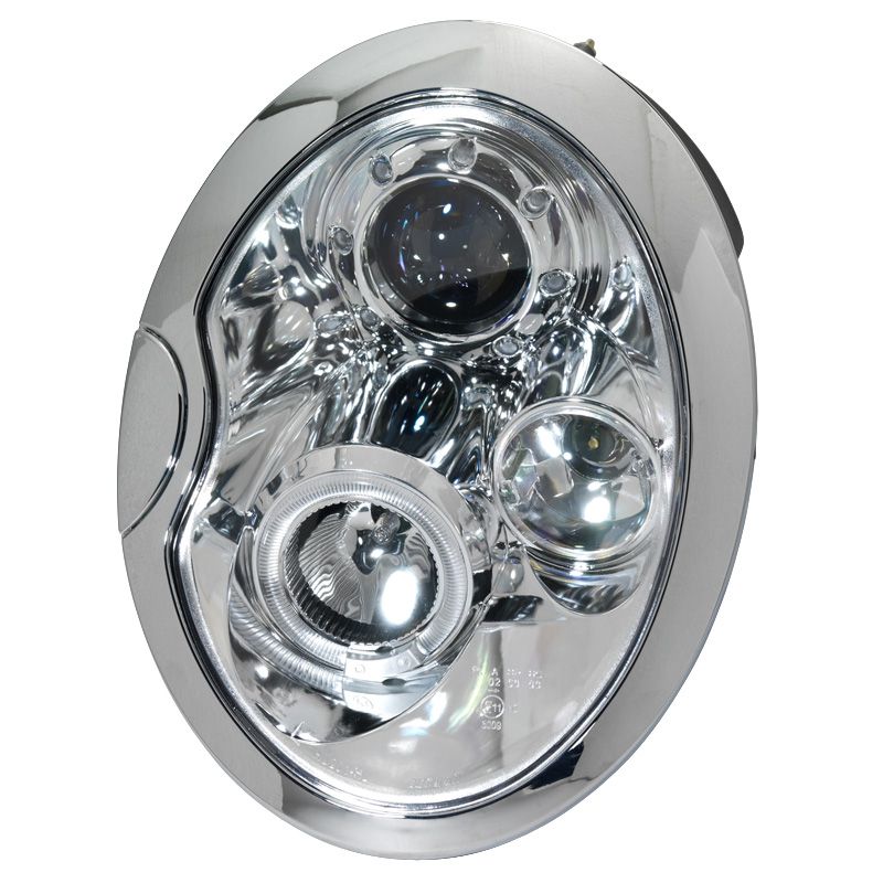Image of SK-Import Koplampen Angel Eyes Chrome Housing Mini Cooper Mini
