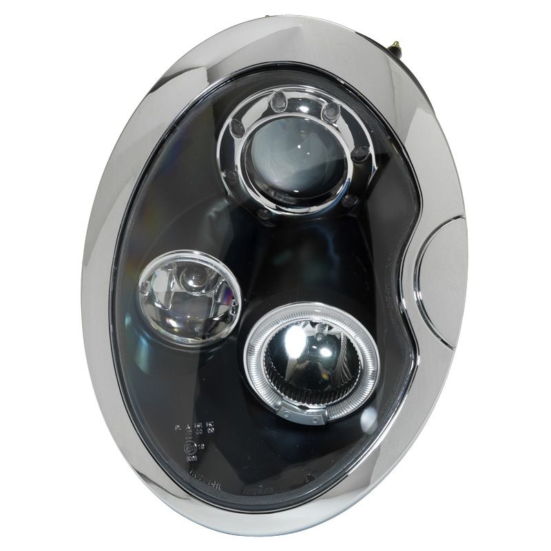 Image of SK-Import Koplampen Angel Eyes Black Housing Mini Cooper Mini