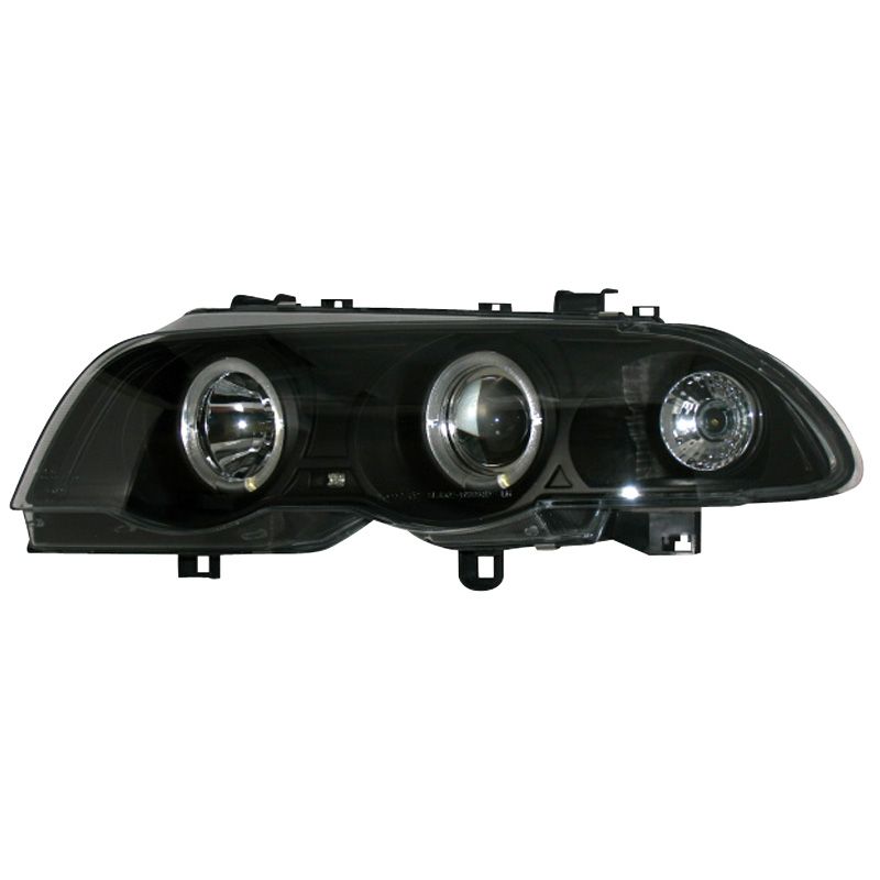 Image of SK-Import Koplampen Angel Eyes Black Housing BMW 3-serie Pre LCI