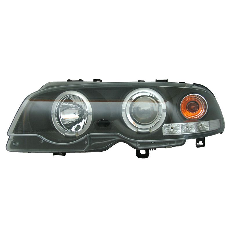 Image of SK-Import Koplampen Angel Eyes Black Housing BMW 3-serie Pre LCI
