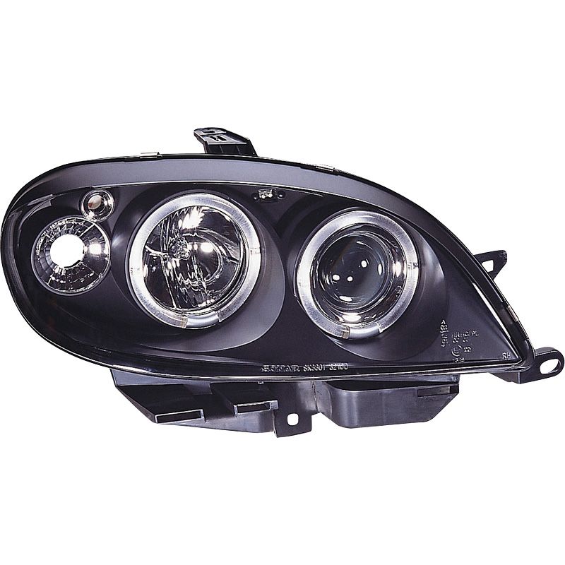 Image of SK-Import Koplampen Angel Eyes Black Housing Citroen Saxo