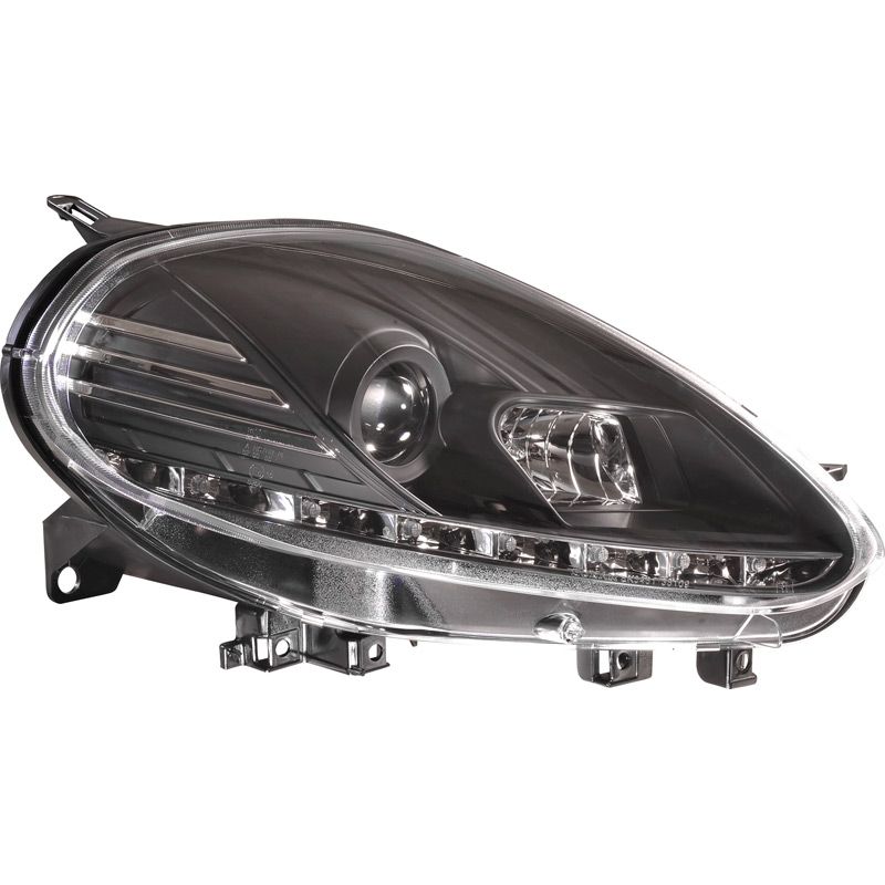 Image of SK-Import Koplampen DRL Black Housing Fiat Punto