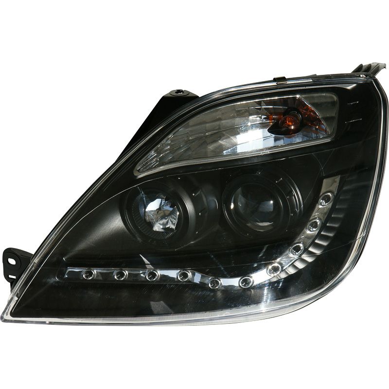 Image of SK-Import Koplampen DRL Black Housing Ford Fiesta