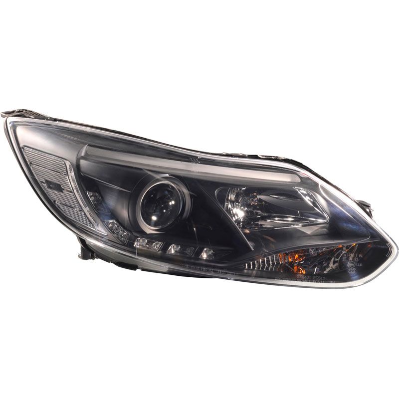 Image of SK-Import Koplampen DRL Black Housing Ford Focus