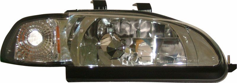 Image of SK-Import Koplampen Chrome Housing Honda Civic