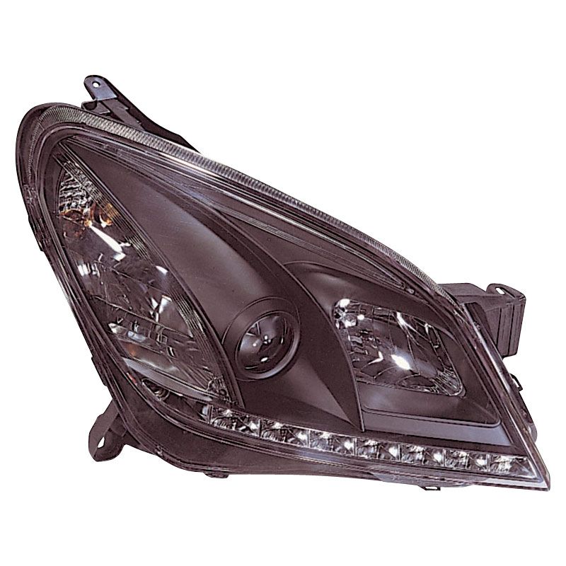 Image of SK-Import Koplampen DRL Black Housing Opel Astra
