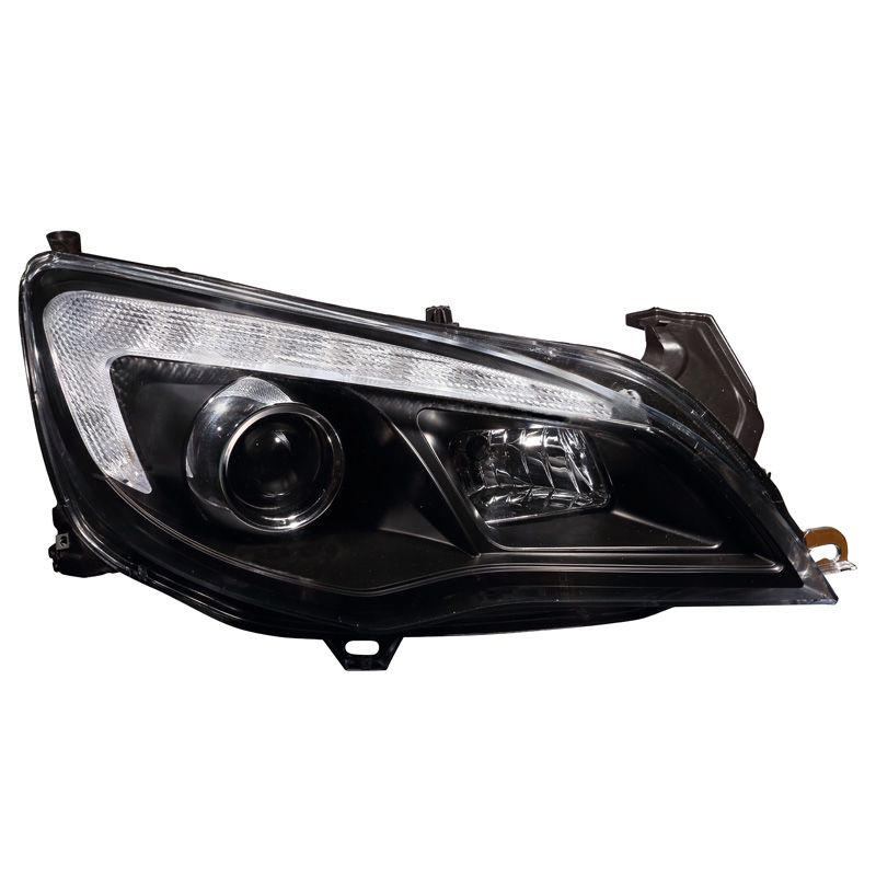 Image of SK-Import Koplampen DRL Black Housing Opel Astra