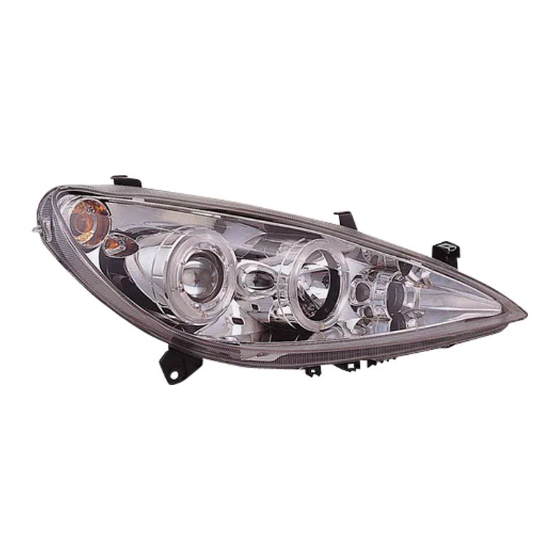 Image of SK-Import Koplampen Angel Eyes Chrome Housing Peugeot 307