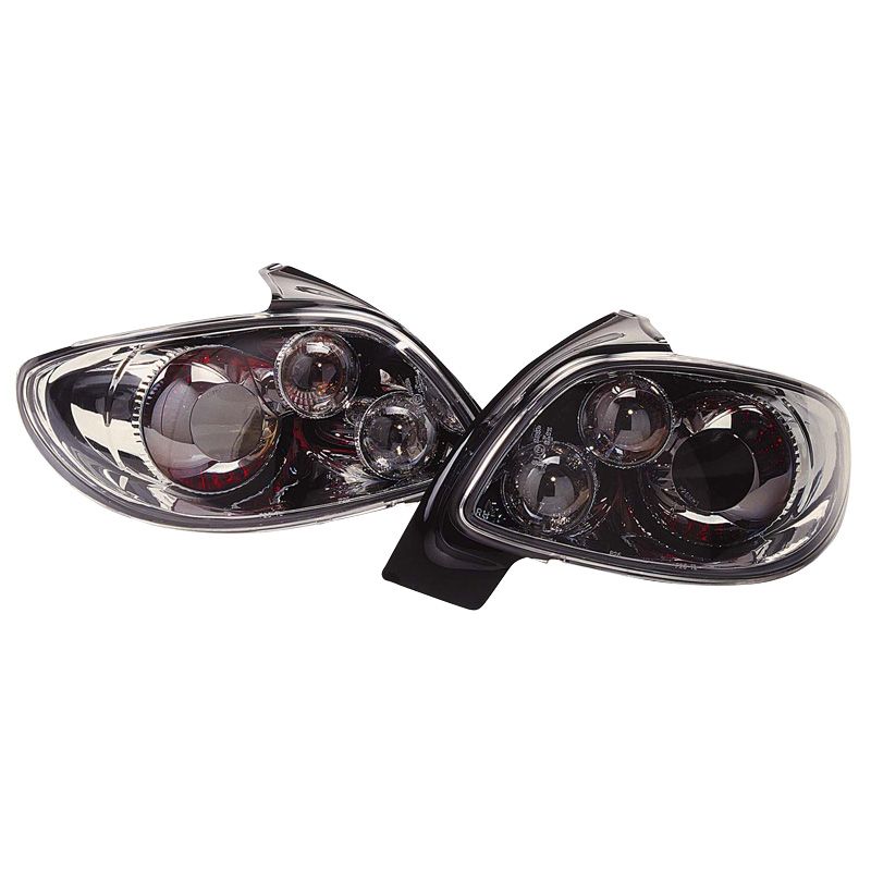 Image of SK-Import Achterlichten Chrome Housing Peugeot 206