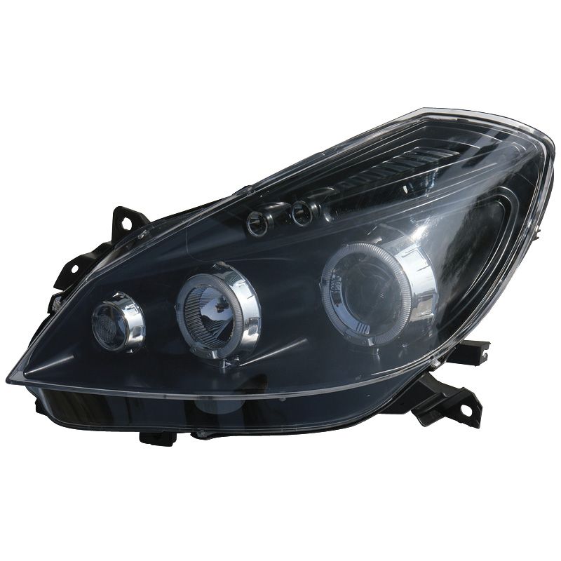 Image of SK-Import Koplampen Angel Eyes Black Housing Renault Clio Pre Facelift
