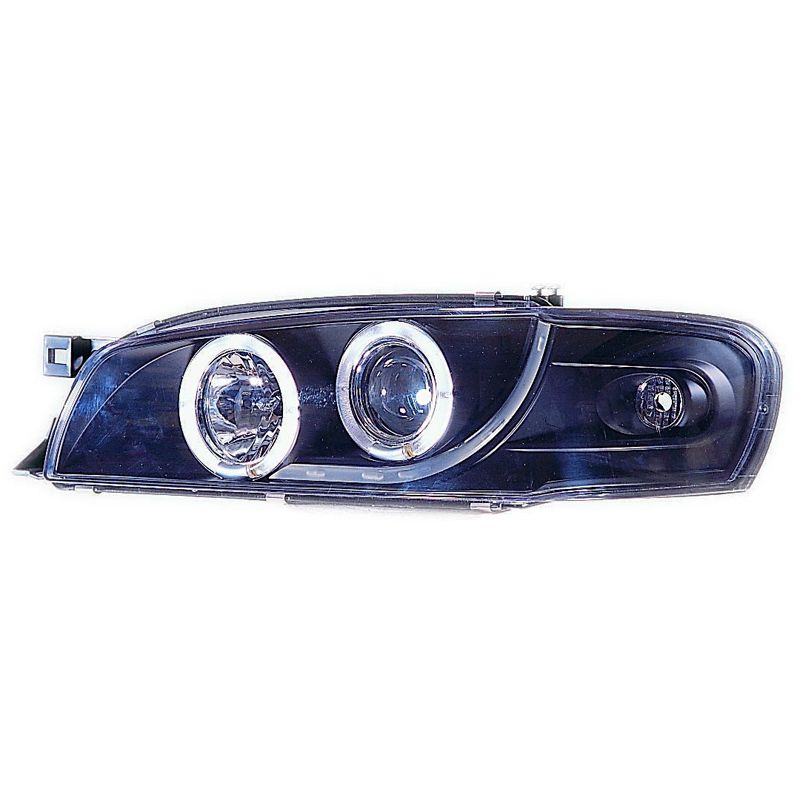 Image of SK-Import Koplampen Angel Eyes Black Housing Subaru Impreza Facelift