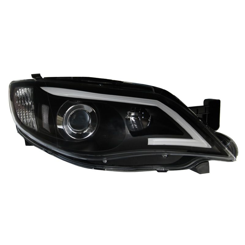 Image of SK-Import Koplampen DRL Black Housing Subaru Impreza