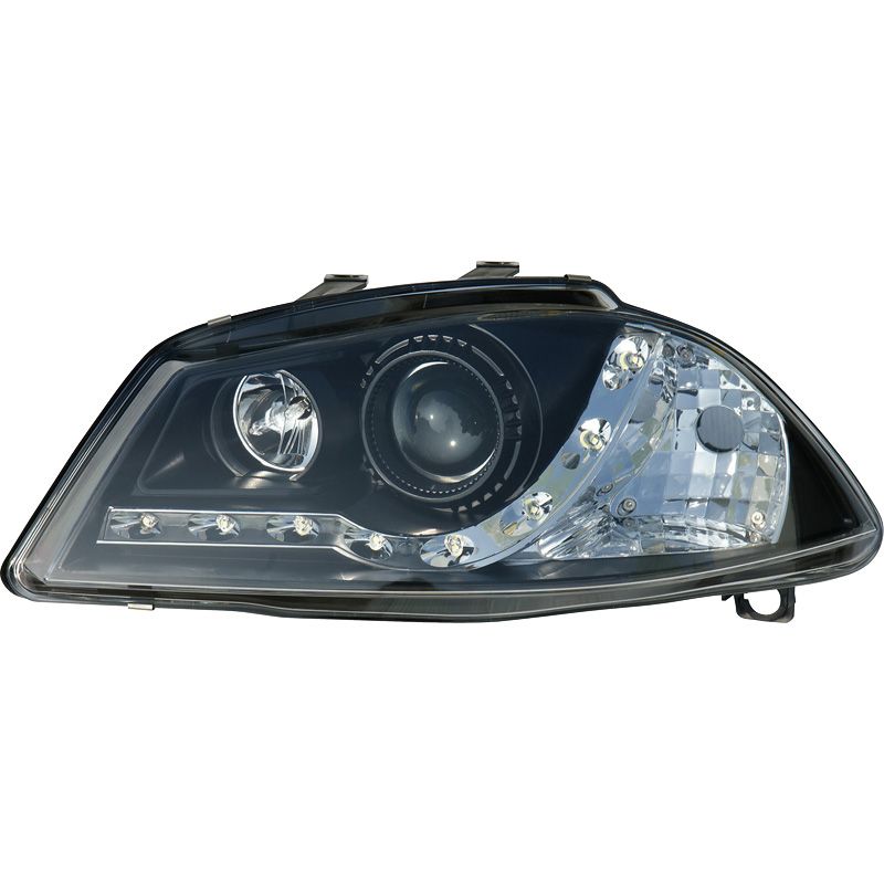 Image of SK-Import Koplampen DRL Black Housing Seat Cordoba,Ibiza