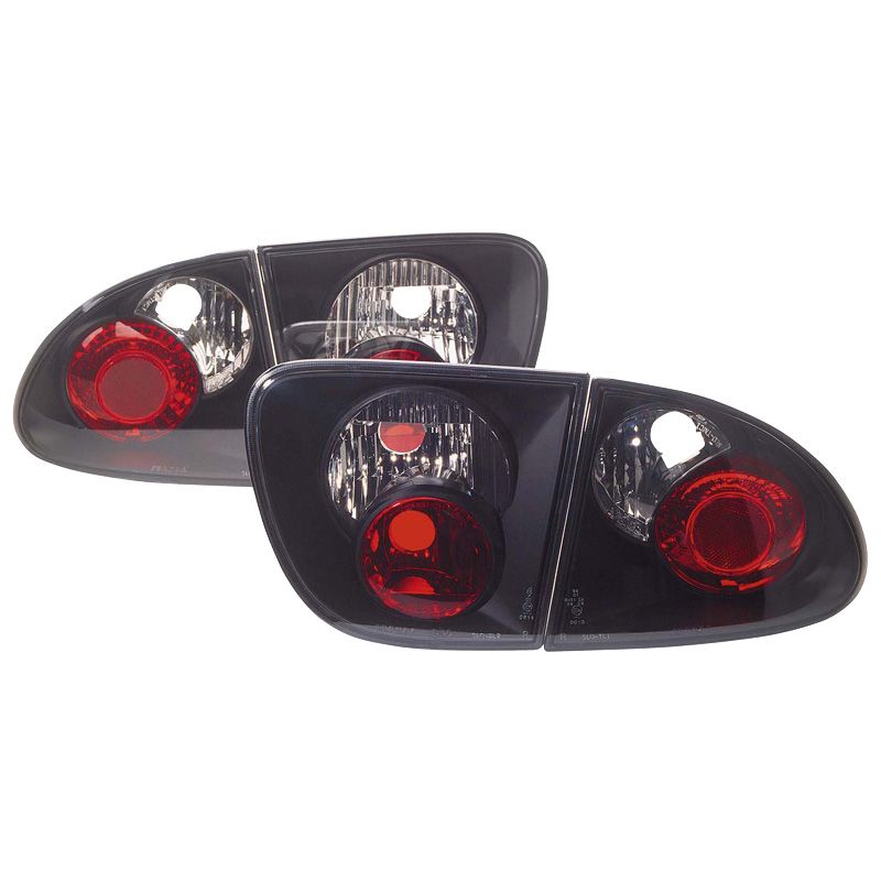Image of SK-Import Achterlichten Black Housing Smoke Glas Seat Leon