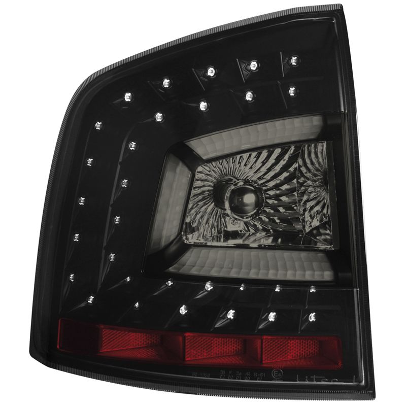 Image of SK-Import Achterlichten Black Housing Smoke Glas Skoda Octavia