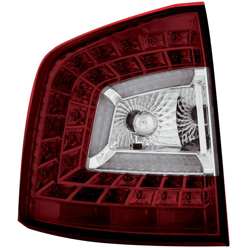 Image of SK-Import Achterlichten Rood Glas Skoda Octavia