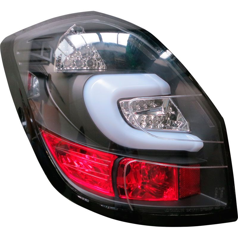 Image of SK-Import Achterlichten Black Housing Skoda Fabia