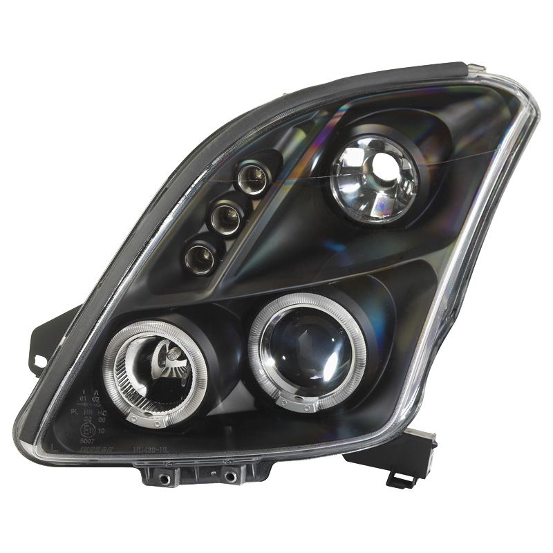 Image of SK-Import Koplampen Angel Eyes Black Housing Suzuki Swift
