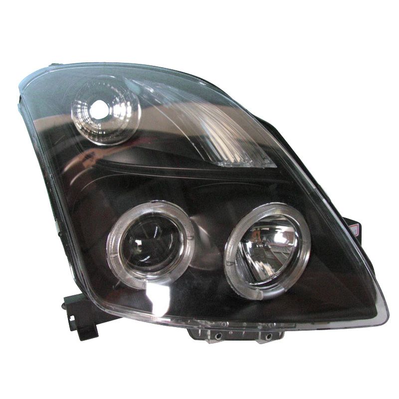 Image of SK-Import Koplampen Type 2 Style Angel Eyes Black Housing Suzuki Swift