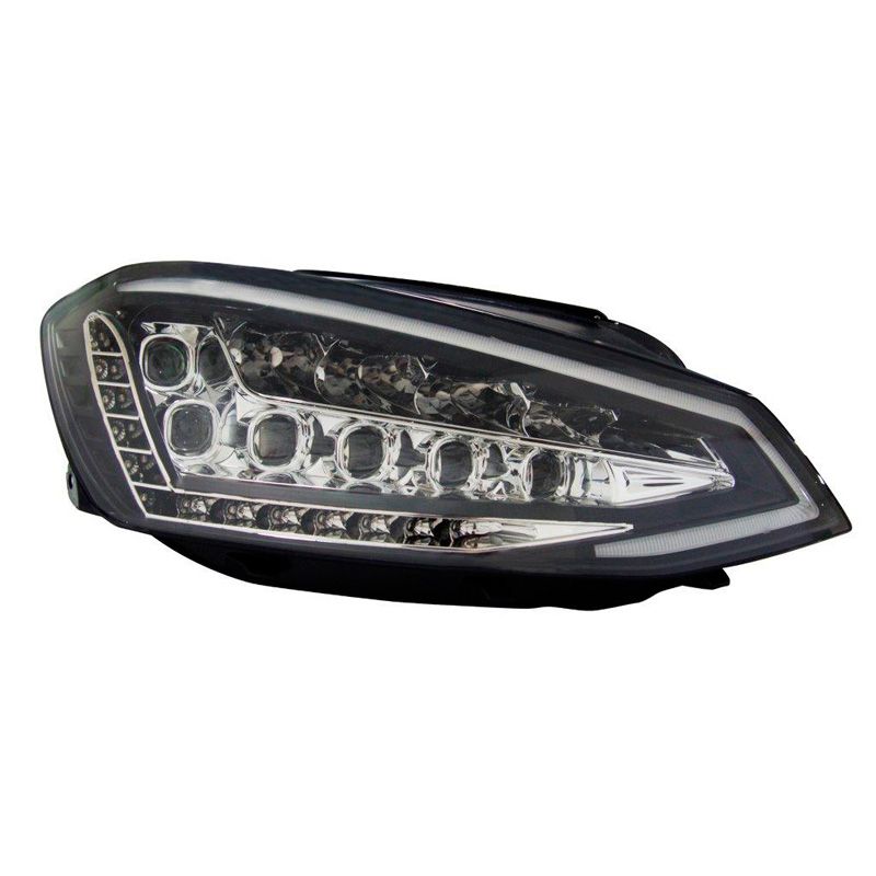 Image of SK-Import Koplampen DRL Black Housing Volkswagen Golf Pre Facelift
