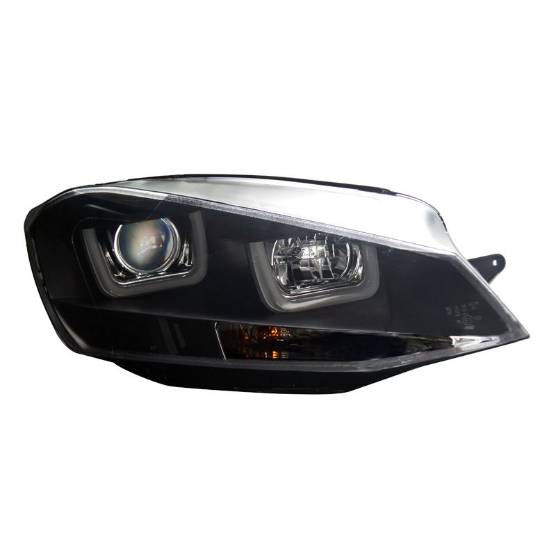 Image of SK-Import Koplampen DRL Black Housing Volkswagen Golf Pre Facelift