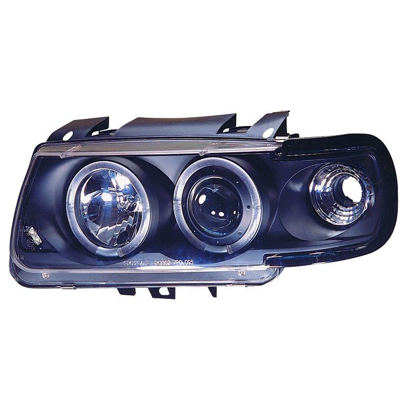 Image of SK-Import Koplampen Angel Eyes Black Housing Volkswagen Polo
