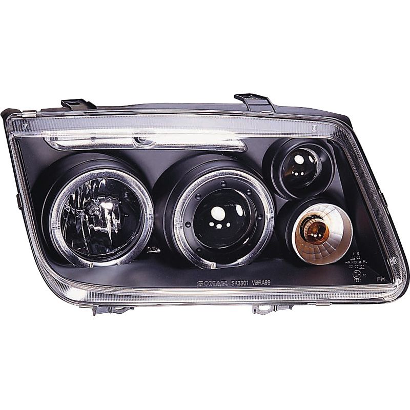 Image of SK-Import Koplampen Angel Eyes Black Housing Volkswagen Bora
