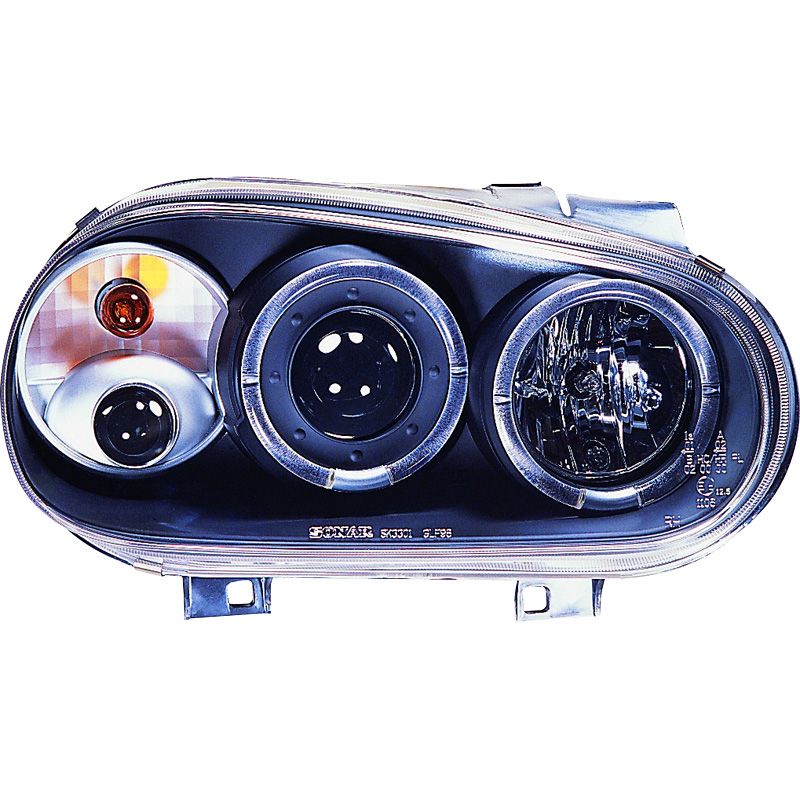 Image of SK-Import Koplampen Angel Eyes Black Housing Volkswagen Golf