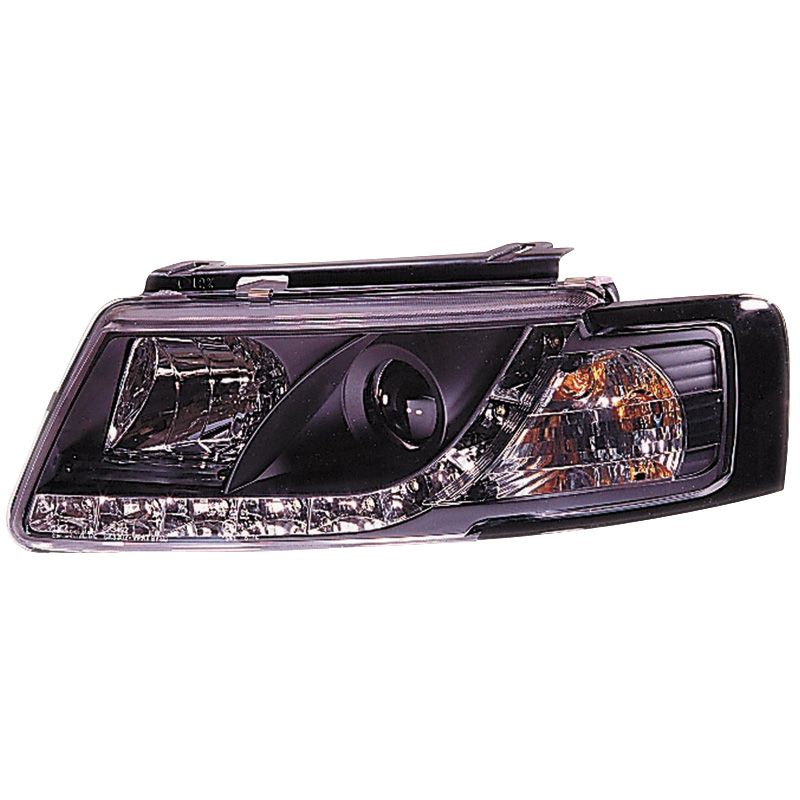 Image of SK-Import Koplampen DRL Black Housing Volkswagen Passat