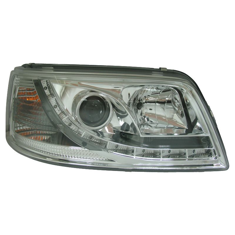 Image of SK-Import Koplampen DRL Chrome Housing Volkswagen Transporter