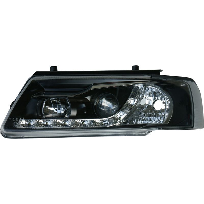 Image of SK-Import Koplampen DRL Black Housing Volkswagen Passat