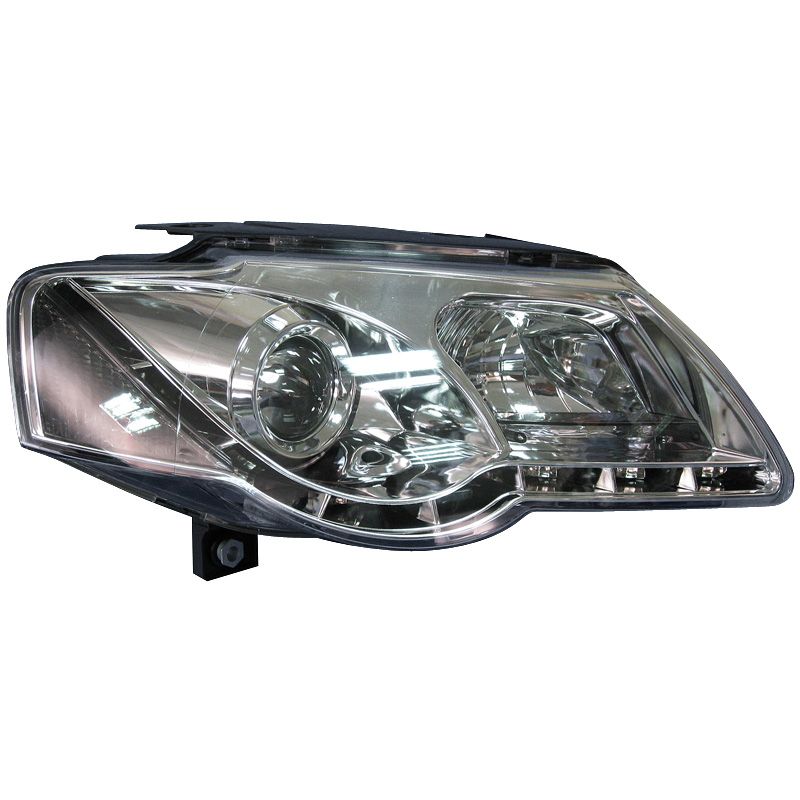 Image of SK-Import Koplampen DRL Chrome Housing Volkswagen Passat