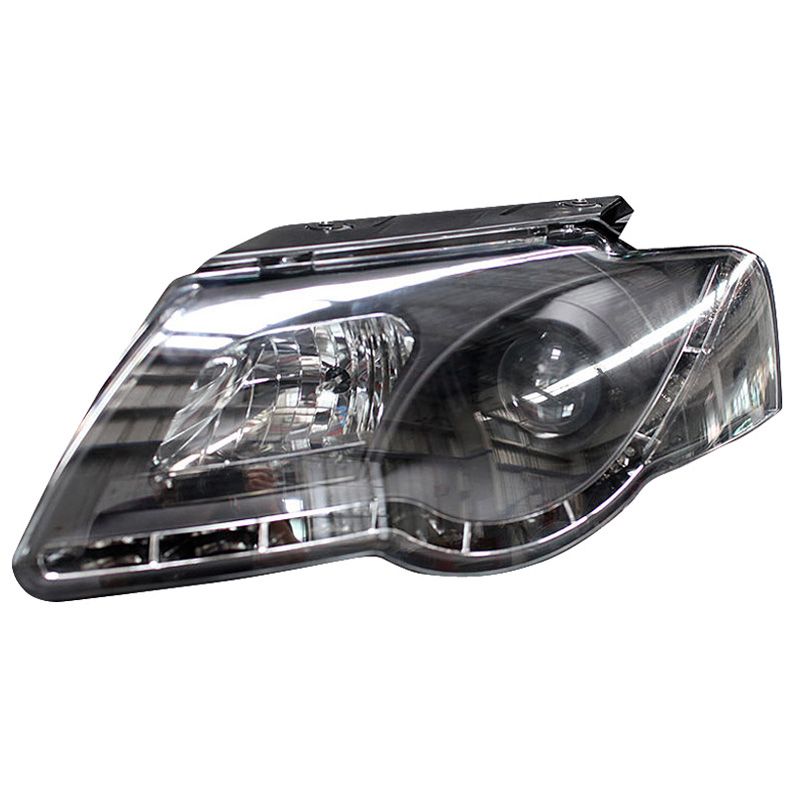 Image of SK-Import Koplampen DRL Black Housing Volkswagen Passat