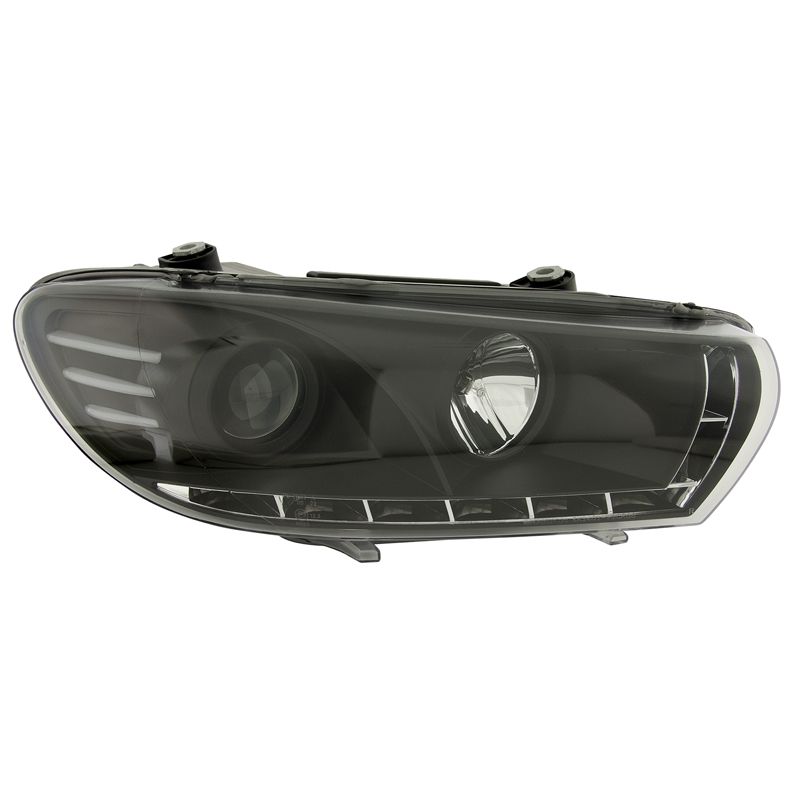Image of SK-Import Koplampen DRL Black Housing Volkswagen Scirocco
