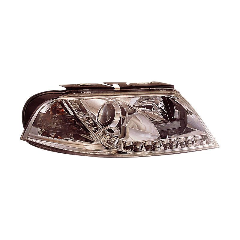 Image of SK-Import Koplampen DRL Chrome Housing Volkswagen Passat