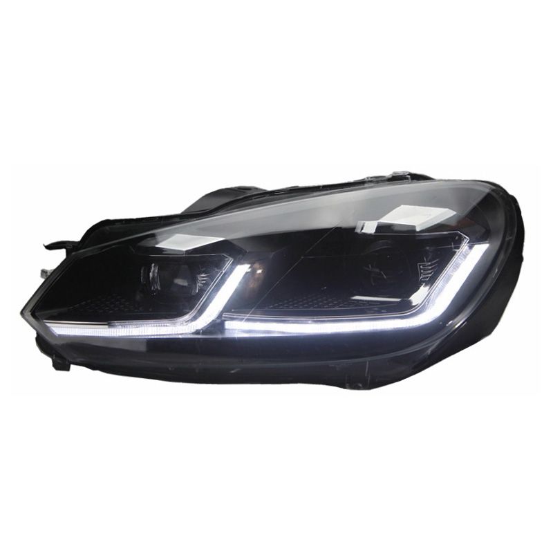 Image of SK-Import Koplampen 7.5 Style Black Housing Volkswagen Golf