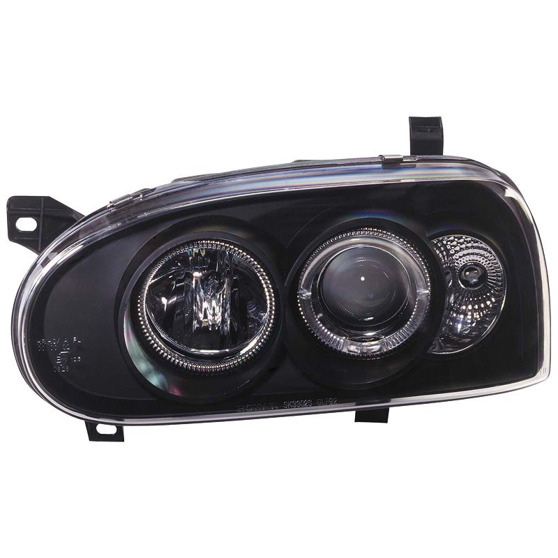 Image of SK-Import Koplampen Angel Eyes Black Housing Volkswagen Golf