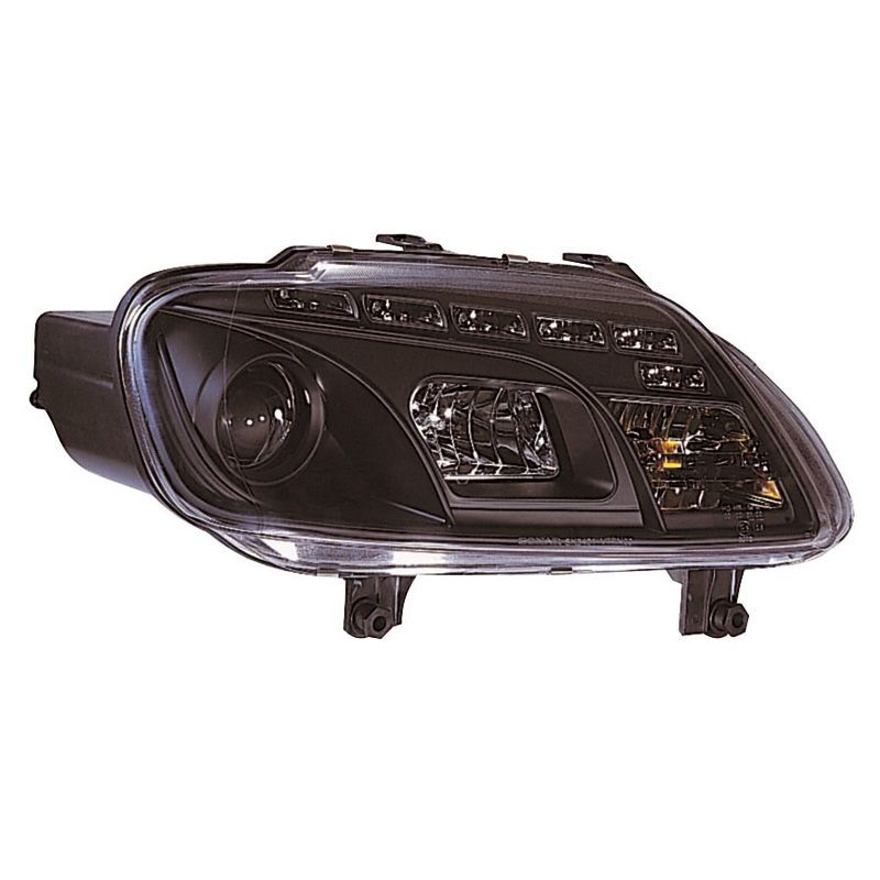 Image of SK-Import Koplampen DRL Black Housing Volkswagen Caddy,Touran