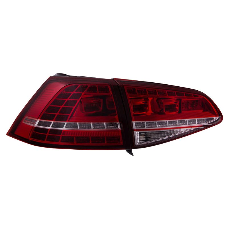 Image of SK-Import Achterlichten Rood Glas Smoke Glas Volkswagen Golf
