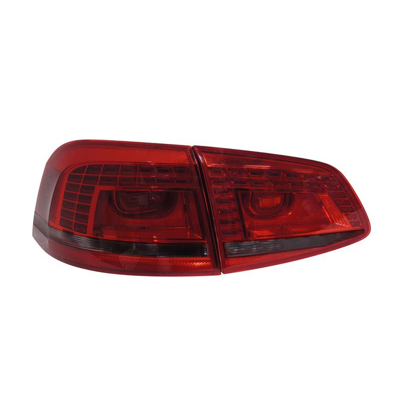 Image of SK-Import Achterlichten Rood Glas Smoke Glas Volkswagen Passat Facelift