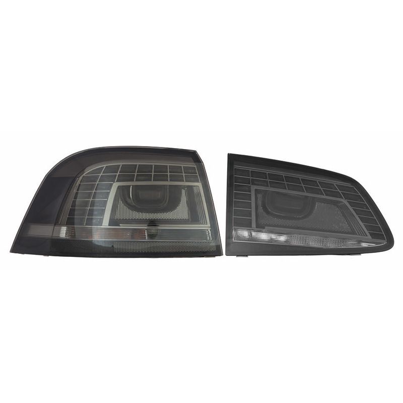 Image of SK-Import Achterlichten Smoke Glas Volkswagen Passat Facelift