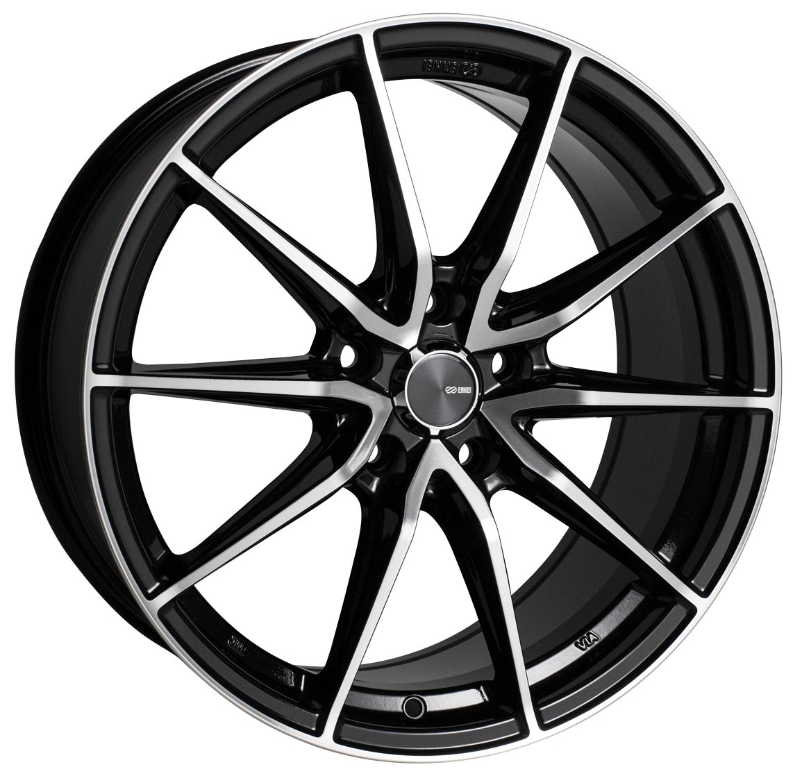 Image of Enkei Draco Velgen 16 Inch 7J ET45 5x114.3 Black Machined