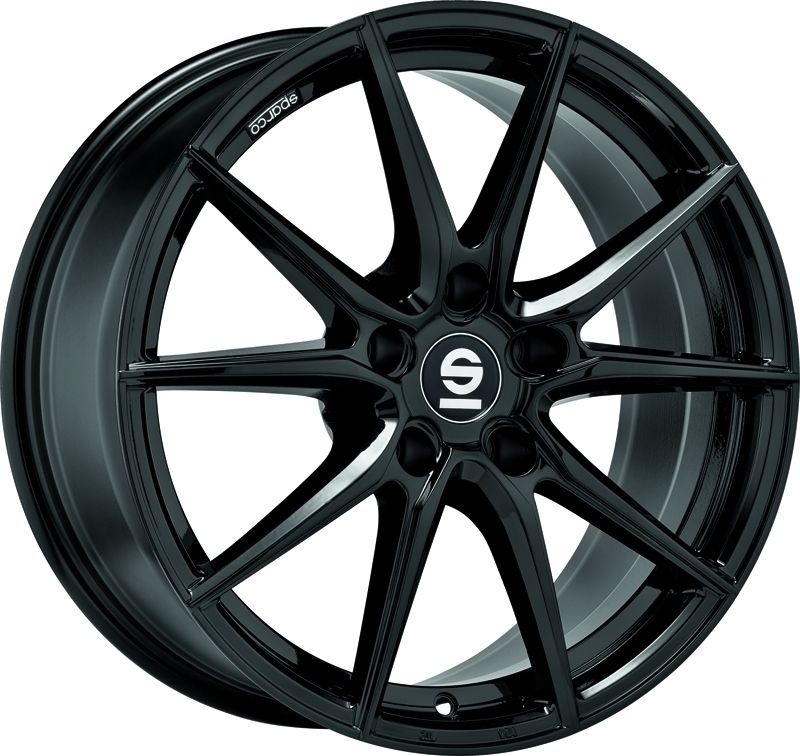 Image of Sparco DRS Velgen 18 Inch 8J ET45 5x100 Gloss Black